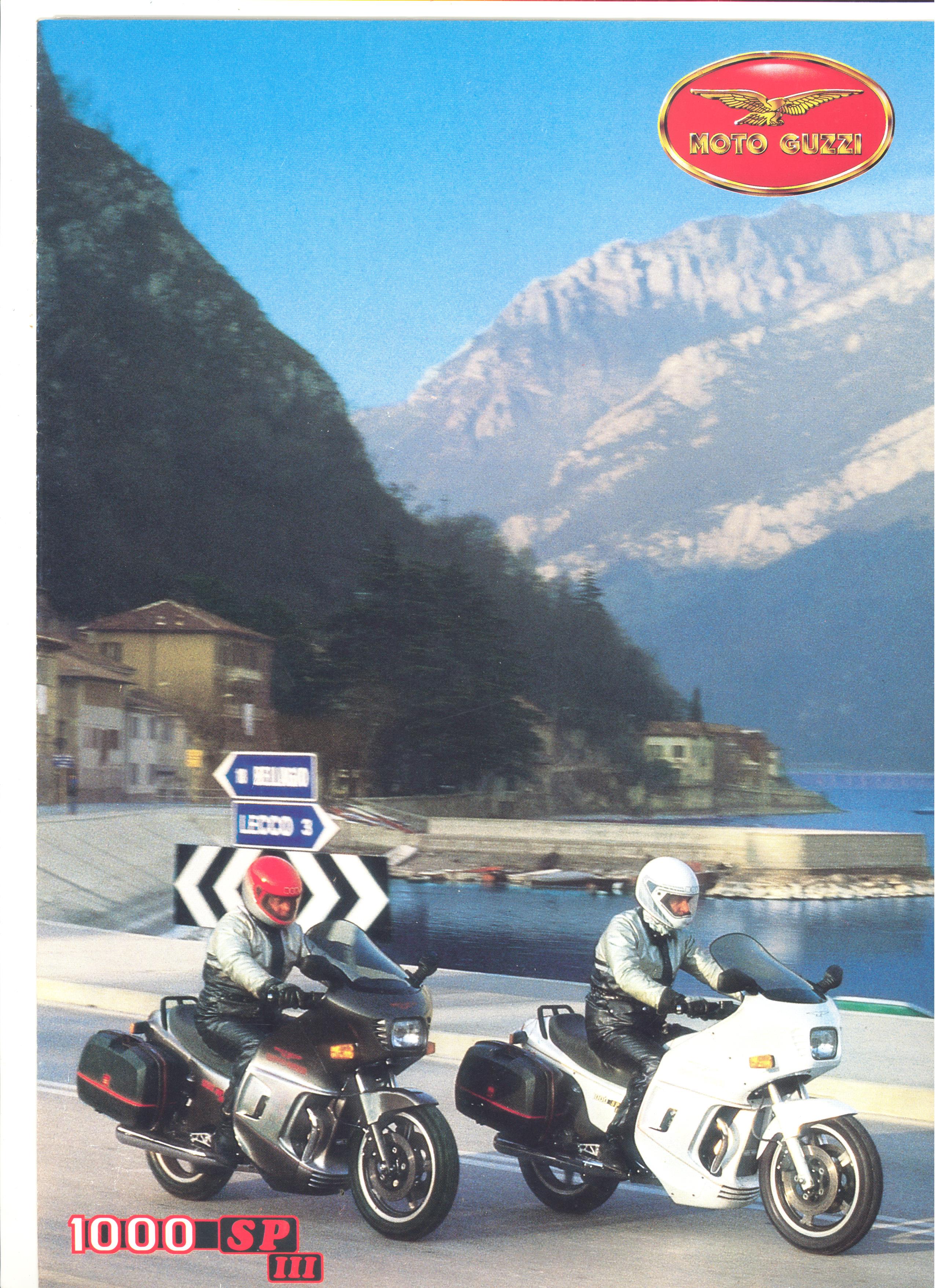 Moto Guzzi factory brochure: 1000 SP III