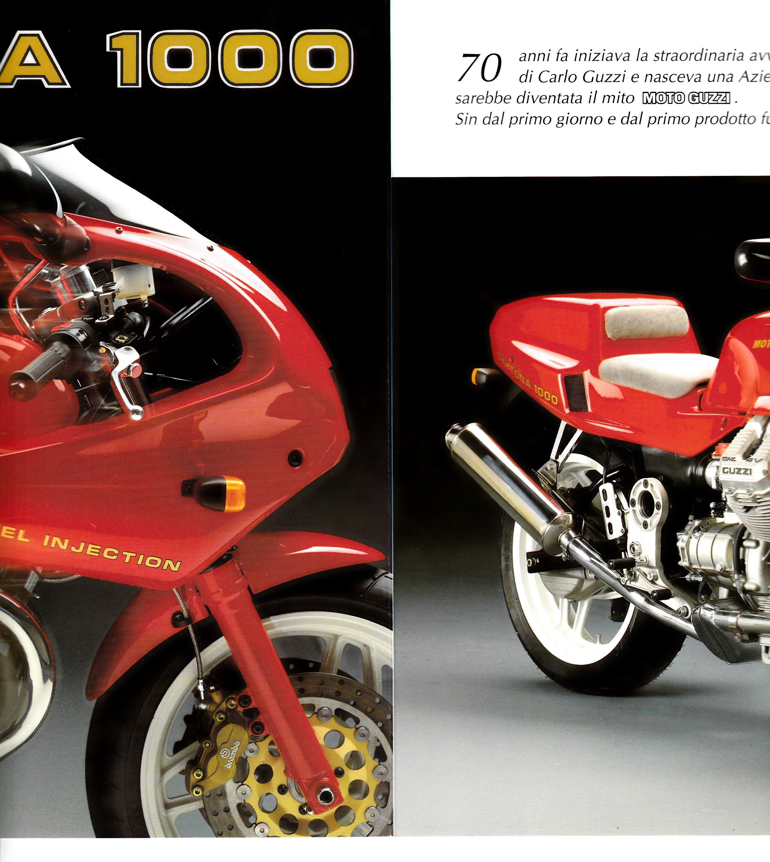 Brochure - Moto Guzzi Daytona 1000 (4 fold)