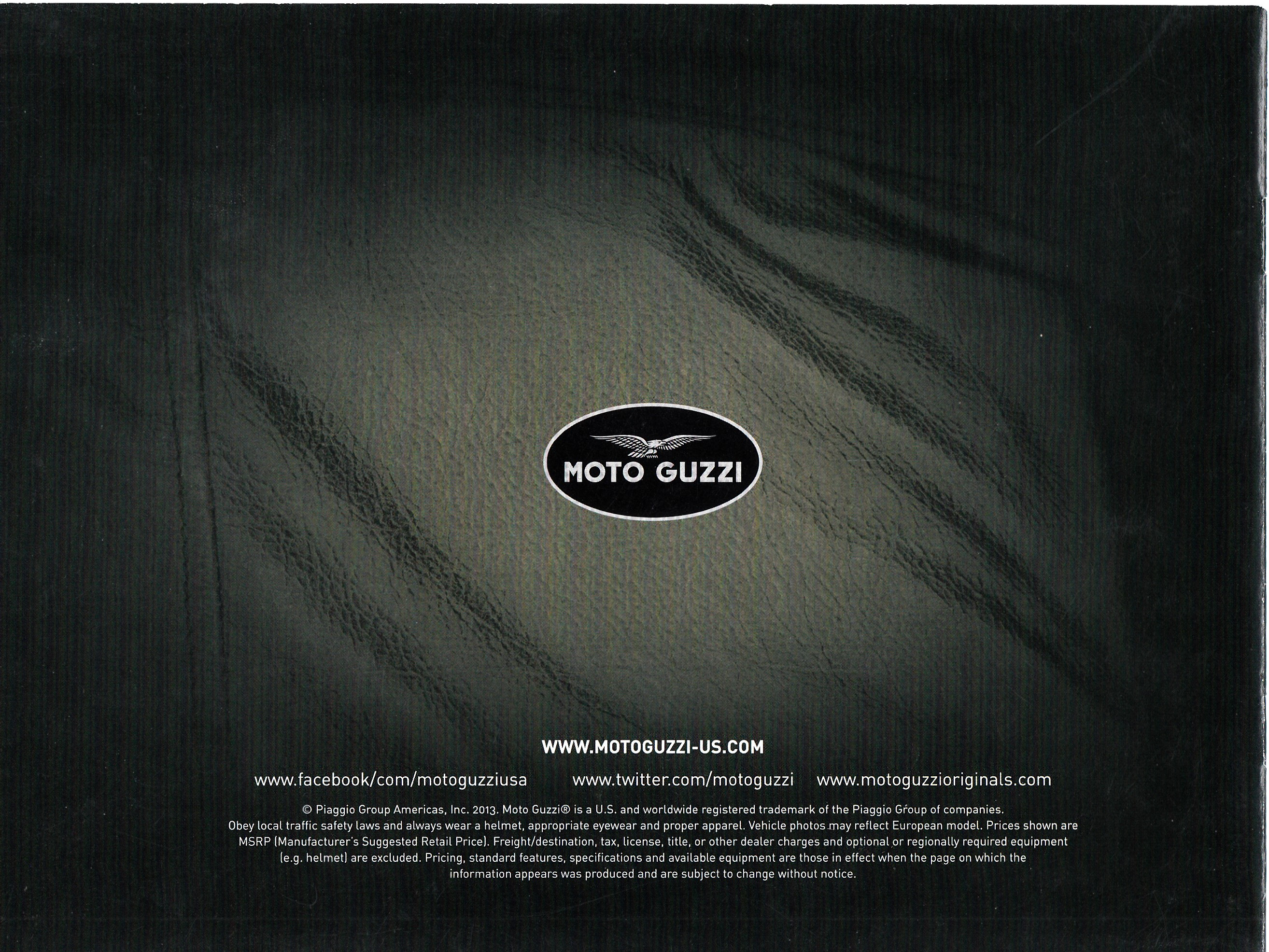 Brochure - Moto Guzzi Collection 2013