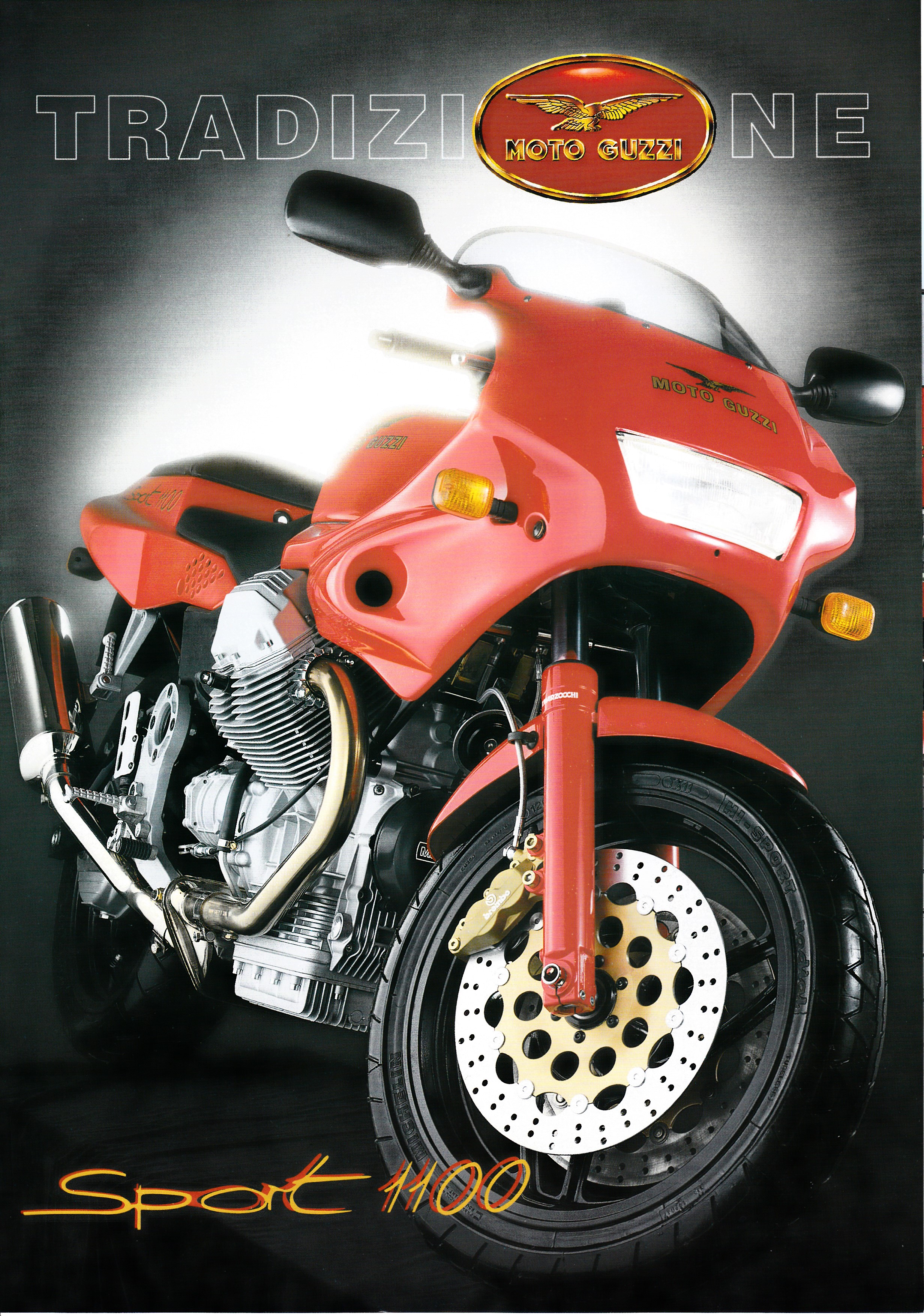 Moto Guzzi factory brochure: Sport 1100