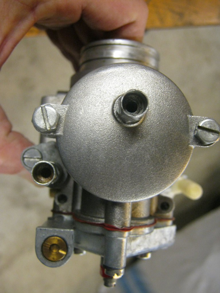 Dellorto PHF 30 carburetor fitment on a Moto Guzzi Eldorado.