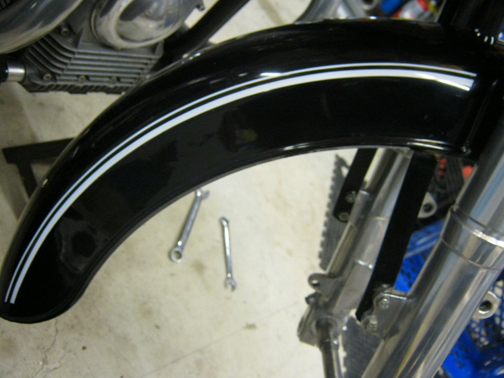 Disc brake fender.