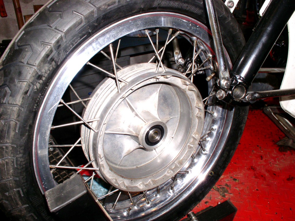 Drum as prepped by Vintage Brake.