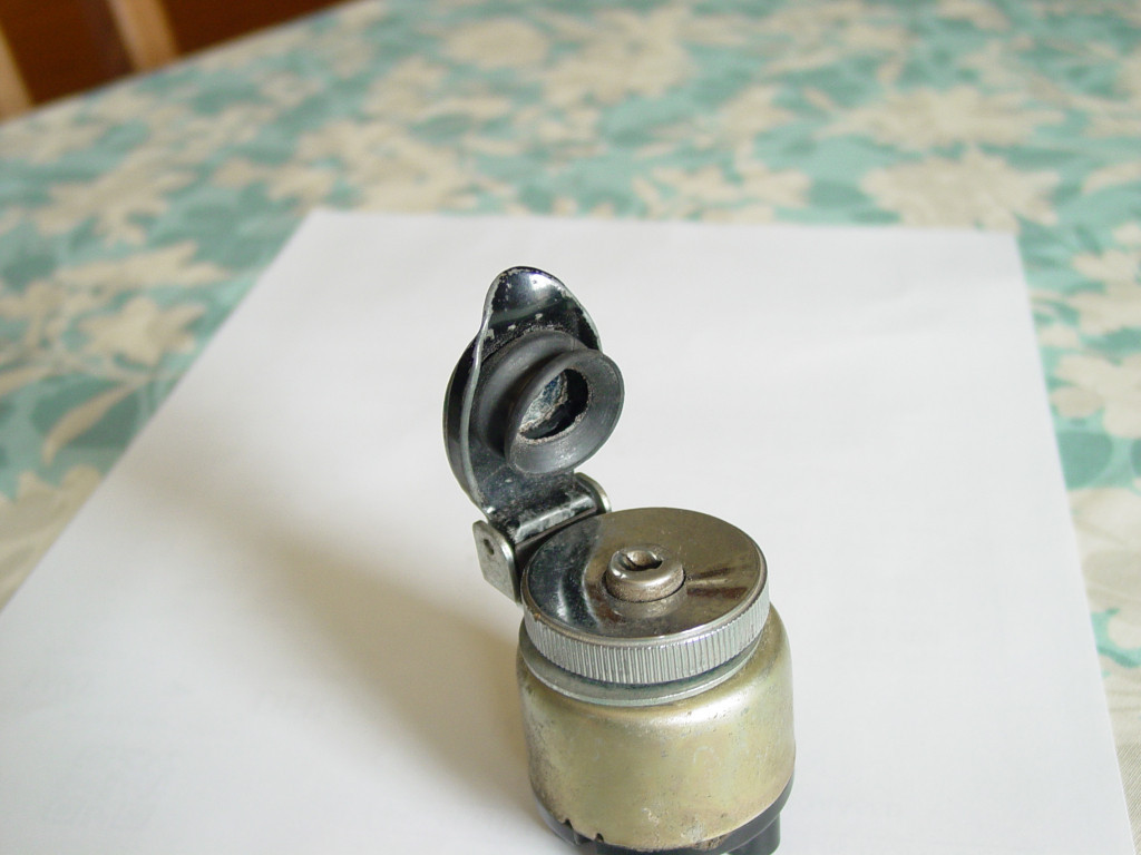 Replacement rubber seal fit to an original Moto Guzzi ignition switch cover.