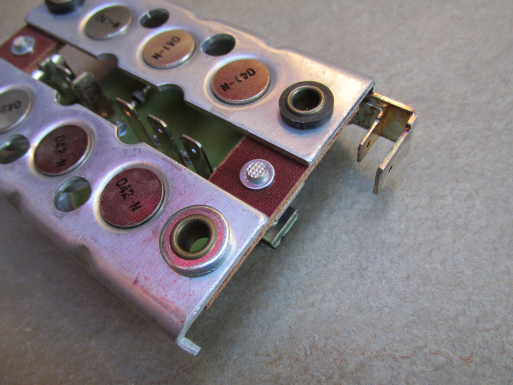 Rectifier (diode board) as used on many Moto Guzzi models.