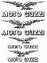 Decals, Moto Guzzi photo archive of parts